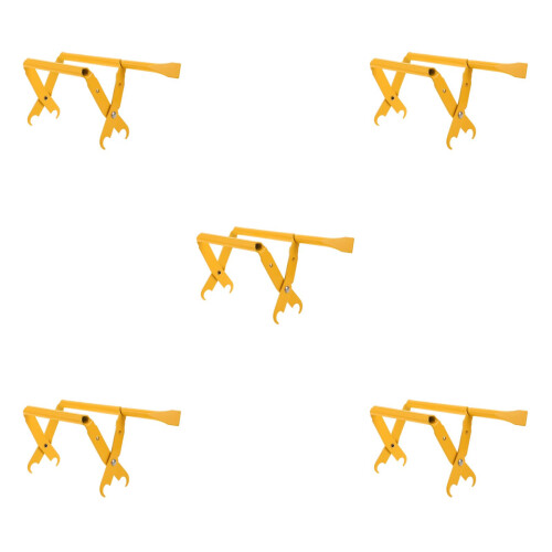 5Pcs Universal Beekeeping Frame Clamp Durable Stainless Steel Yellow 2