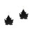 2Pcs Handcrafted Wooden Chalkboards Maple Leaf Hanging Message Boards 7