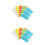 2 Pcs Network Cable Label Sticker Cord Labels Stickers Identification 3