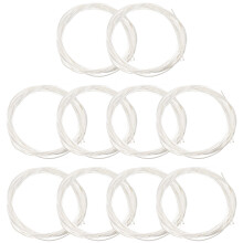 20Packs White Nylon Guitar Strings Acoustic Folk Replacement Kit