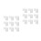 20 Pcs Plastic Fish Tank Elbow Hose Water Pipe Connector 5