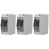 3Pcs White ABS Electrical Enclosure 2 Way Consumer Unit Breaker Box 6