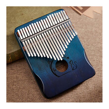 21 Key Solid Wood Kalimba Thumb Piano for Beginners with Rich Resonant Tone and Wide Key Range