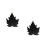 2Pcs Handcrafted Wooden Chalkboards Maple Leaf Hanging Message Boards 5