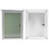 4Pcs Wall Mounted Locking Mailbox Multi-Use Acrylic Aluminum Box 2
