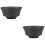 2Pcs Men Shaving Soap Bubble Bowl Ceramic Foaming Container 7