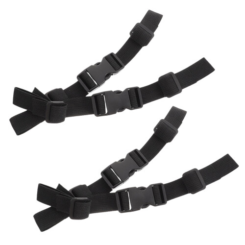 16 Pcs Adjustable Backpack Chest Strap With Buckle For Hiking Jogging 1