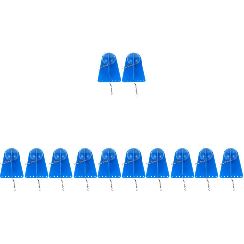 12Pcs Durable Blue Planer Diving Board Fishing Tool Adjustable Plastic 2