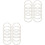 20Packs White Nylon Guitar Strings Acoustic Folk Replacement Kit 3