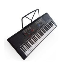 61 Key Electronic Keyboard with Dual Teaching Modes and Recording for Adult Beginners