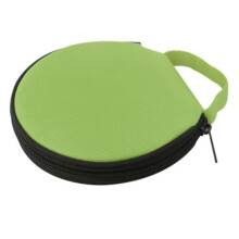 Waterproof Oxford Fabric CD Storage Case DVD Organizer Bag for Car, ScratchResistant Green