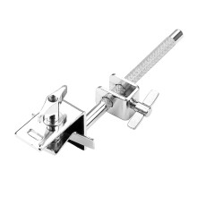 Drum Cowbell Clamp Metal Adjustable Holder Mount Bracket for Drum Set Secure Quick Attachment