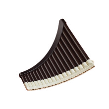 Pan Flute C Key 18 Tube Arc Design for Beginners ABS Resin Lightweight Stable Tuning