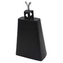 Durable Metal Cowbell Percussion Instrument with Stick, Clear Lively Tone for Drummers and Live Performance