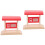 2Pièces Accessoire Gare Bois Durable Jeu Educatif Enfant 6