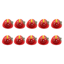 20Pièces Toupies En Bois Multicolores Jeux Ludiques Et Éducatifs