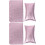 4Pièces Coussin Main Violet PU, Support Ergonomique Pour Ongles 5