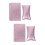 4Pièces Coussin Main Violet PU, Support Ergonomique Pour Ongles 7