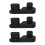 3Pièces Rangement Noir Multifonction Support Chargeur Pour Appareils 10