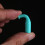 4Pièces Vert Retrait Lentilles Rigides Pour Voyage 9