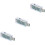 3Pièces Testeur USB Digital Transparent Charge Volts Ampères 7