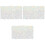 3Pièces Tapis Nail Art Main Pliable Accessoire 3