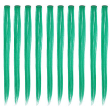 50Pièces Extensions Clip-in Vertes Élégantes Pour Usage