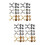 12Ensembles Boutons Boucles Métal Créatifs Pour Ajustement Facile 7