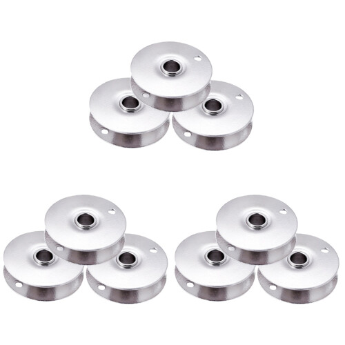 9Pièces En Fer Durables Argentées Pour Machine À 1