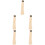 5Ensembles Hache Bois Naturel Kaki Design Extérieur 8
