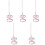 5Ensembles Laisse Chat Extérieur Ajustable Motifs Créatifs 3
