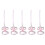 5Ensembles Laisse Chat Extérieur Ajustable Motifs Créatifs 9