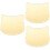 6Pièces Base Panier Beige Pour Sacs Accessoires DIY 8