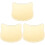 6Pièces Base Panier Beige Pour Sacs Accessoires DIY 4