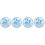 4Pièces Stickers Numéros Maison Pour Bureau 6