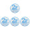 4Pièces Stickers Numéros Maison Pour Bureau 4