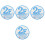 4Pièces Stickers Numéros Maison Pour Bureau 5