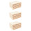 18Pièces Lingettes Réutilisables Bébé Beige Pour Repas 8