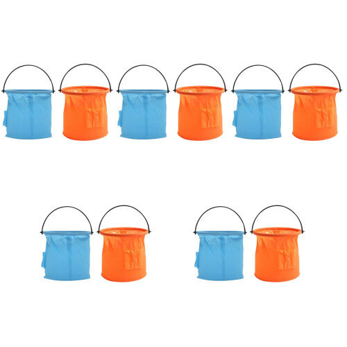 10Pièces Seau Pliable Portable Pour Peinture 2