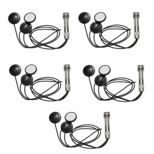 6.35mm Male to Male Guitar Instrument Cable 78cm Durable Metal Housing for Amp and Audio Devices