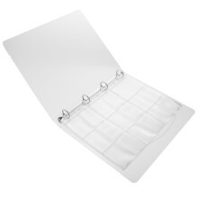 1Ensemble Porte-Badges Transparent En PP Durable Pour Collection