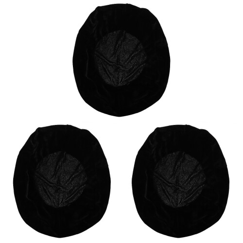 3Pièces Protection Guitare Noire En Tissu Robuste Usage Polyvalent 2