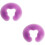 2Pièces Coussin Spa Silicone Violet Salon Confort Durable 6
