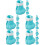 20Pièces Chaussures Chats Protection Silicone 8