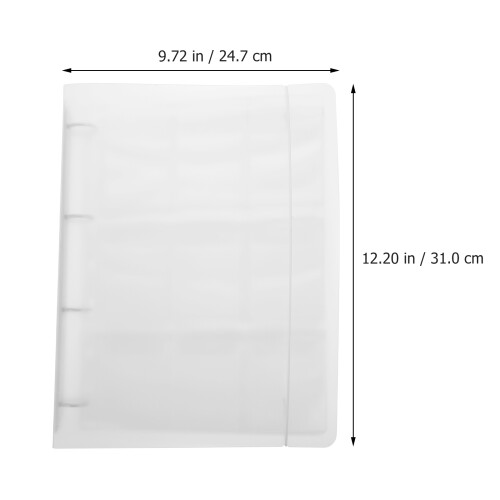 1Ensemble Porte-Badges Transparent En PP Durable Pour Collection 1
