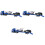 3Pièces Toy Enfant Résistant Pull Back Pour Bébé 3