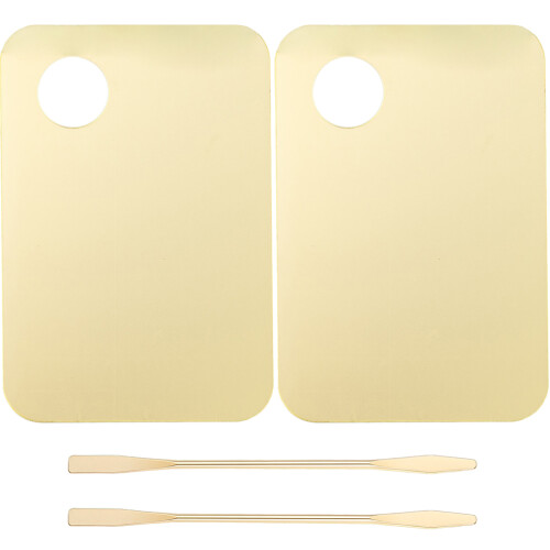8Ensembles Ensemble Palette Compacte Et Spatule Pour 2