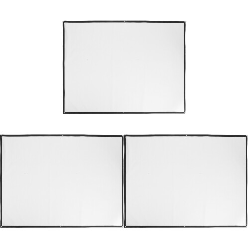 3Pièces Écran Projecteur Portable Pour Présentation Et Jeu 1