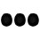 3Pièces Protection Guitare Noire En Tissu Robuste Usage Polyvalent 5