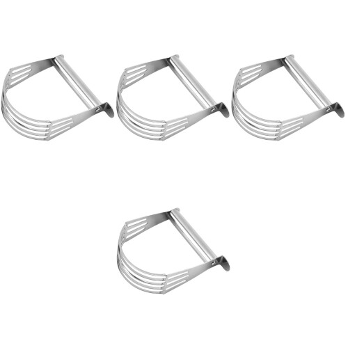 4Pièces Outils Coupe-Pâte Métal Ustensiles De Cuisson 2